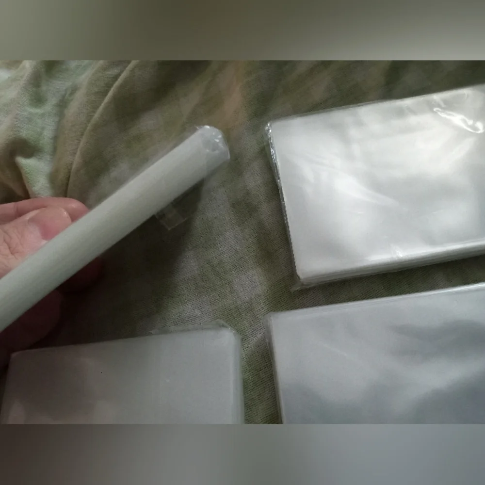 400 penny sleeves for sports cards.